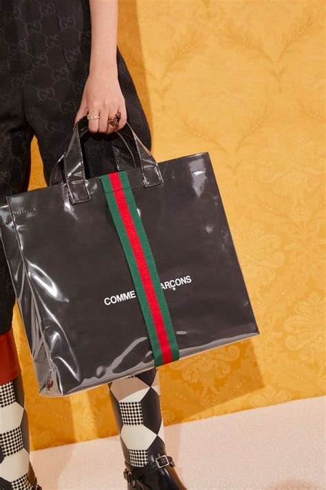 Gucci x Comme des Garçons Release New Tote .